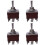 4X AC 250V/15A 125V/20A /OFF/ 3 Position DPDT Momentary Toggle 1