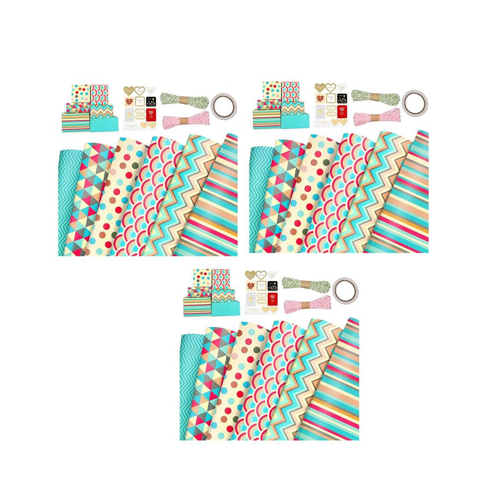 Wrapping Paper Sheets,For Christmas Birthday Party Wrapping Paper Set 18Pcs Gift Wrap Papers,Present Gift Wrapping Paper 6033409475739