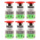 6X Red Mushroom Cap 1NO 1NC DPST Emergency Stop Push Button  AC 660V 10A 1