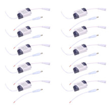 10X LED Transformer - Constant Transformer 4-7W LED Driver Power Supply Transformer DC12-24V Durable