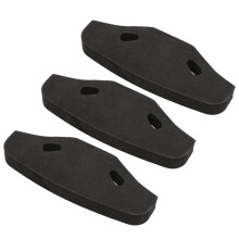 3X Front StoßStange Schwamm Schaum für TT-01 TT-02 TT01 TT02 1/10 RC Auto Upgrade Teile Ersatz Teile,Schwarz