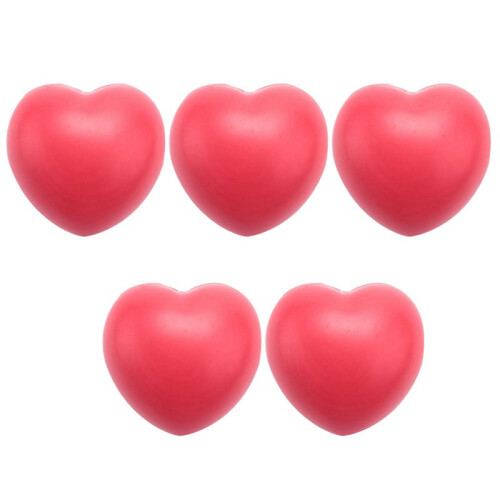 5X Herz Stress Helfer  Rot