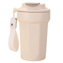 Kleine Blaue Flasche, 420 Ml, Keramik-Becher mit Innenfutter, Versiegelt, für Unterwegs mit im Auto Montierter, Kalter Kaffeetasse, Tragbarer Becher