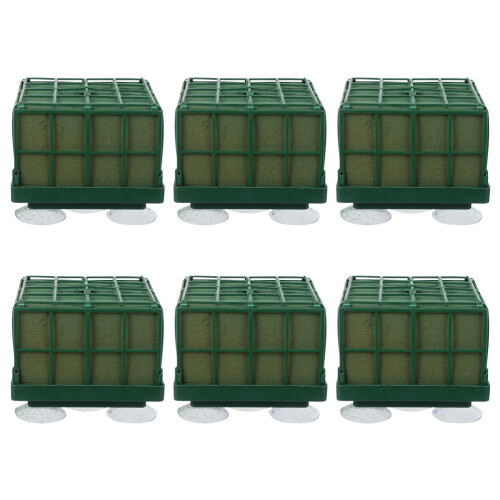 6Pièces Base Éponge Verte Pour Fleurs Fraîches 2