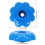 6Stk Blauer Aluminium Handgriff Absperrventil Praktisches Ventil 2