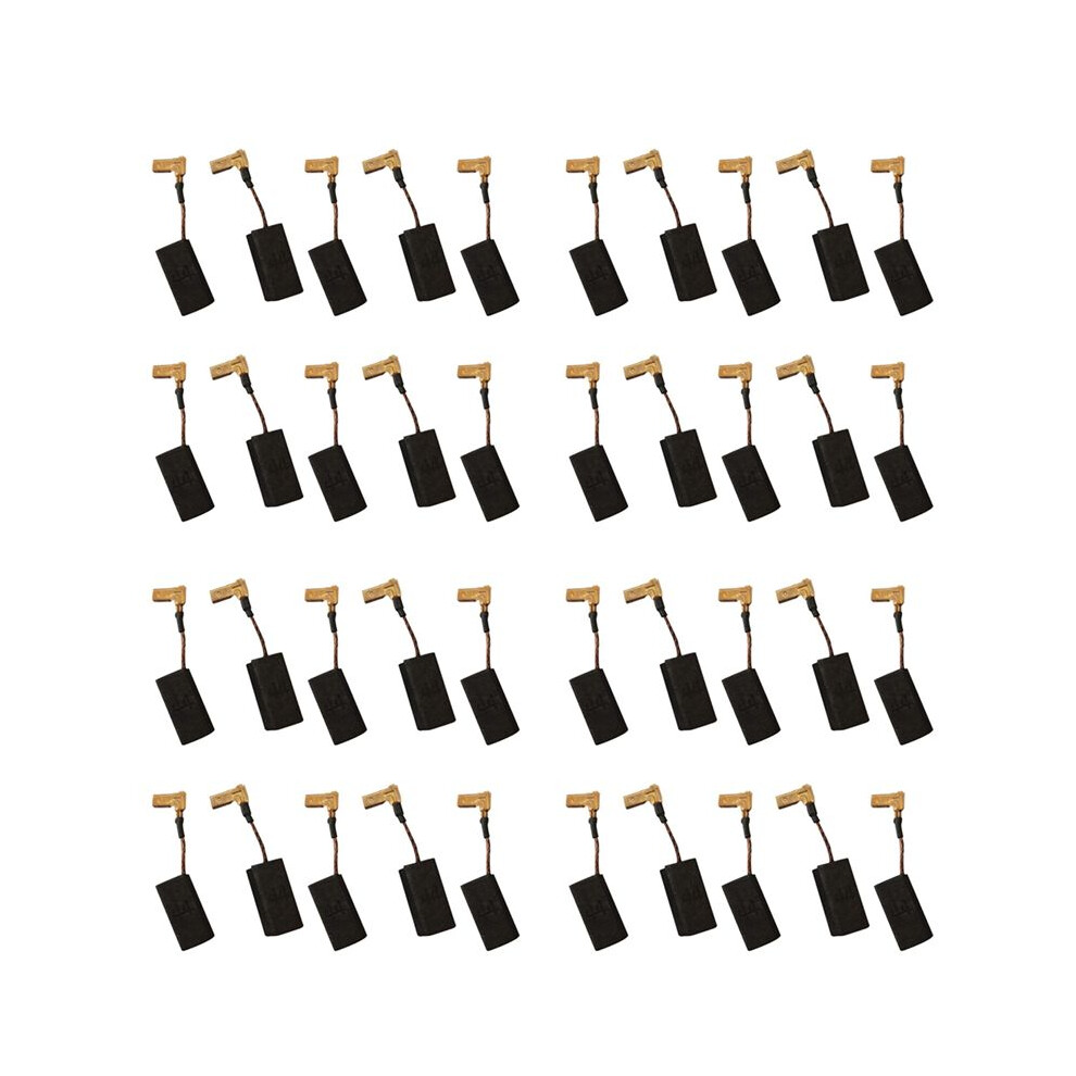 40 Pcs Carbon Brush For N183725 Dwe4057 Dwe4056 Dwe4051 Dwe4050 Dwe4157 Dwe4884 4713075671155