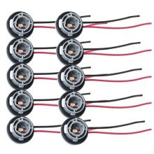 10pcs 1156 382 BA15S Lamp Holder P21W Adapter Car Light Base Auto Led Lights Bulb Socket Connector