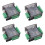 4X FX3U-14MR PLC Industrial Control Board 8 Input 6 Output Programmable Control Relay Output, 24 V PLC Control 1