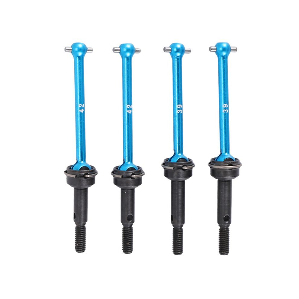 4Pcs Front & Rear Drive Shaft Cvd 54515 54516 42Mm 39Mm For Xv-01 Tc-01 Xv01 Tc01 1/10 Rc Car Upgrades Parts 4713617313772