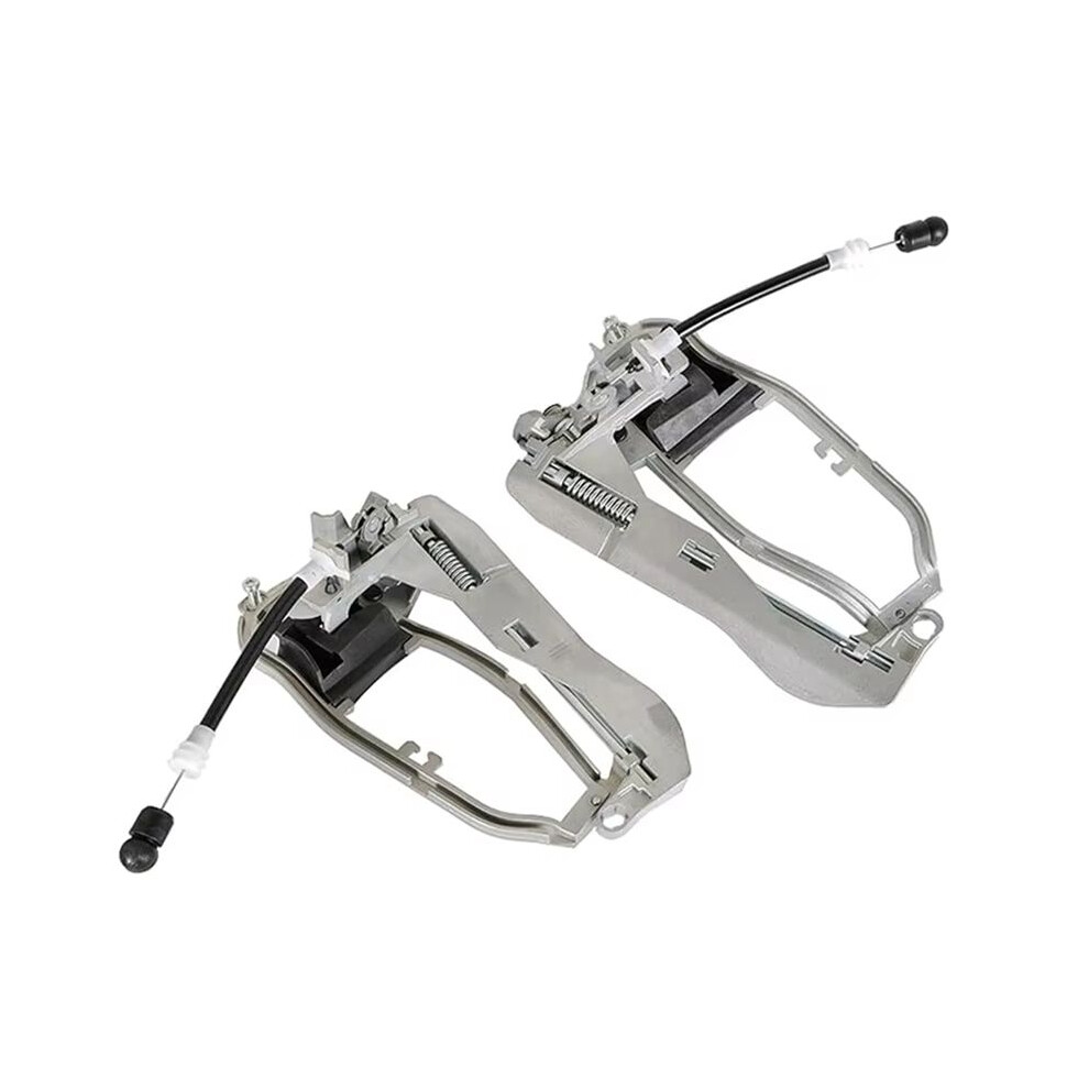 1Pair Front Left+Right Driver Side Door Handle Carrier For E53 X5 2000-2006 51218243615 51218243616 4711826180635