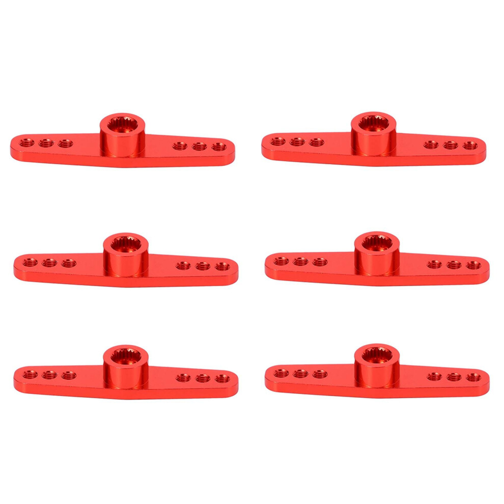 Photos - Parts for Drones & RC models 6X 25T Steering Servo Arm Horn Metal Parts Double Steering Arm for Futaba