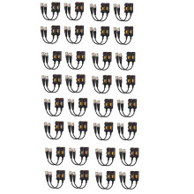 1080P AHD/HD-CVI/TVI/CVBS Passive HD Video Balun Transmitter 32 Pairs (UTP to 350M-600M)