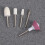 5St Slijpkoppen Wit Kit Voor Nail Art Tools 4