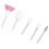 5St Slijpkoppen Wit Kit Voor Nail Art Tools 7