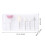 5St Slijpkoppen Wit Kit Voor Nail Art Tools 10