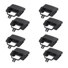 8Pcs Air Vent Outlet Tab Clip Fresh Air Grille Clips for - W164 ML Class 2006-2011 X164 GL Class 2007-2012