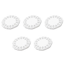 Lace Doilies Paper 500 Pcs,4.5 Inch Decorative Round Placemats,Liners for Cake,Desserts Baked Treat Tableware Display
