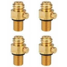 4X M18X1.5 Refill CO2-Ventiladapter GäNgomvandlarebyte för