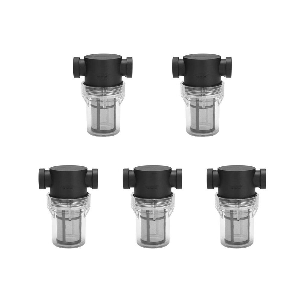 5X Garden Pond Inline Mesh Strainer Water Pump Filter Irrigation High Flow Pipeline Filter 6031362791682