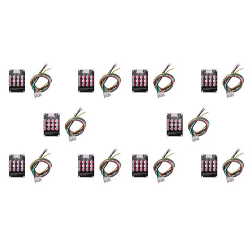 10X 4S 5A Whole Group Balancer Active BMS Board Lithium Lipo Lifepo4 Battery Equalizer  Transfer Capacitor