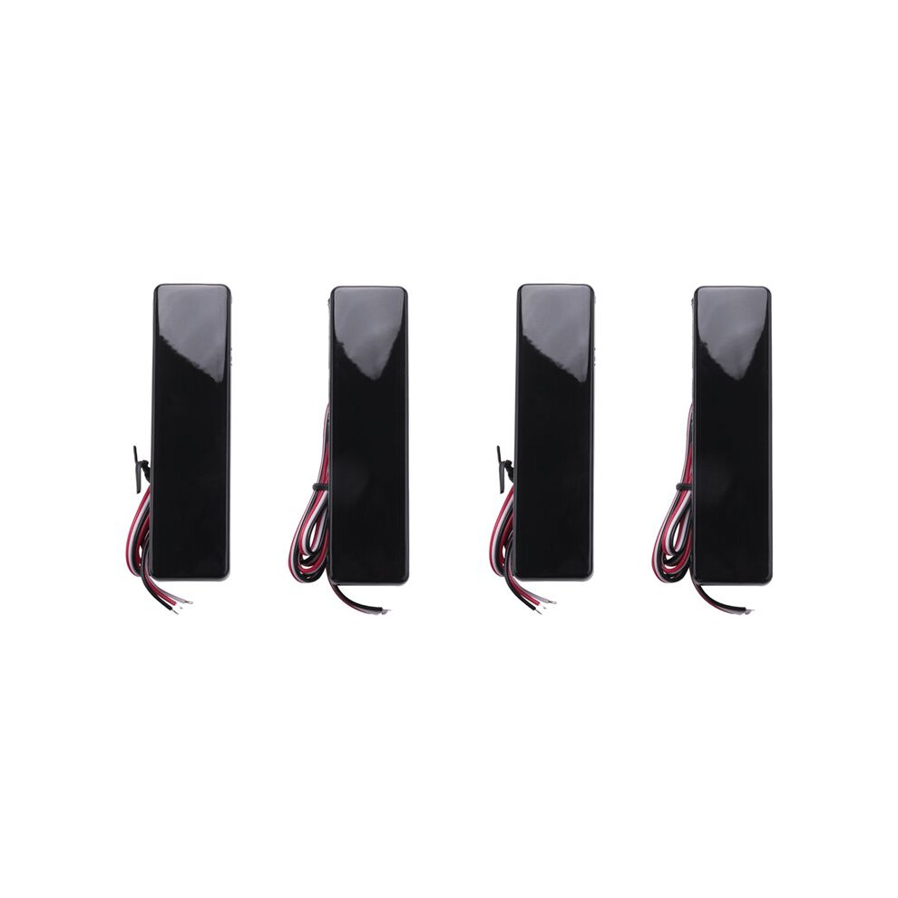 4X Lens Led Bumper Reflector Tail Lights For Vivaro Movano For Primastar For Black 6033419932352