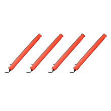 4pcs 110cm Scuba Diving Surface Buoy SMB Signal Tube Safety Gear for Underwater Spearfishing Snorkeling Diver
