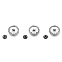 3X Engrenage de Conduite Différentiel En Métal 12401-1638 pour 104009 12402-A 12401 12402 12403 12404 12409 Pièces de Mise à Niveau de Voiture