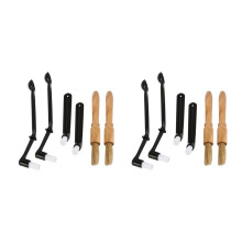 12 Pcs Coffee Machine Cleaning Brush Set Machine Cleaning Brush Tool with Spoon, Coffee Grinder Cleaning Brush