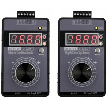 2X Precision 4-20MA Current Voltage Signal Generator, Analog Simulator for PLC and Panel Debugging, Frequency Converter