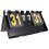 1Stk Schwarzer 4-Stellen Score Flipper Mit Stand Aus Robustem Plastik 10
