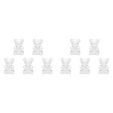 Decorations de Fete DIY 10Pcs Modelisation de la Mousse Mousse de Polystyrene Mousse de Polystyrene Nouvelles Decorations de Noel En Polystyrene
