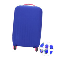 Stretchy Luggage Cover Suitcase Protector Blue Scratch‑Resistant Sleeve for Easy Travel Identification