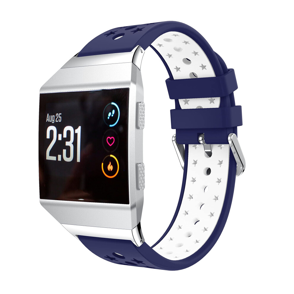 Replacement Band L Durable Silicone Sports Strap With Easy Quick Release And Secure Fit For Fitbit Ionic 9169991361383