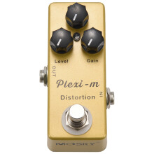 MOSKY Guitarra EléTrica Plexi-M Pedal Efeito DistorçãO PeçAs de Guitarra Full Metal Shell True Bypass