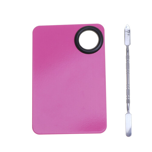 1 Set Rvs Make-up Mengkom Trays Voor Nagelkunst 1