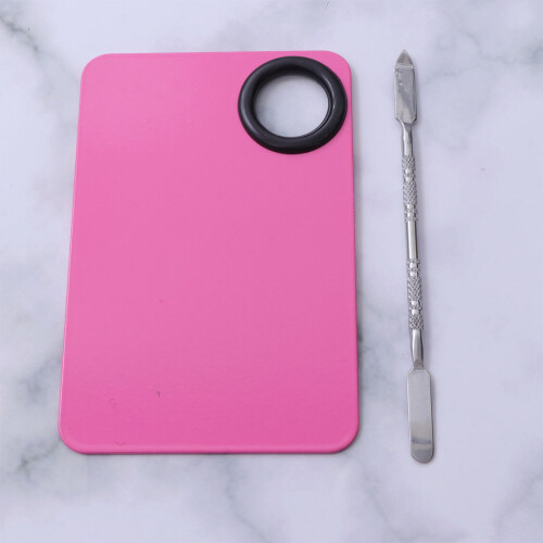 1 Set Rvs Make-up Mengkom Trays Voor Nagelkunst 2