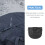 Schwarze Helmtasche Drawstring Polyester Schutzbeutel 10