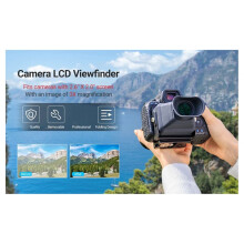3X LCD Wizjer Aparatu Przedłużacz Oka Okular Składany Dopasowany 3.0 Cala dla Z30 dla ZV-1 ZV-1F RX100 dla G7X