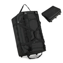 Extra Large Rolling Duffel Bag 130L Waterproof Foldable Weekender with Wheels for Camping and Travel