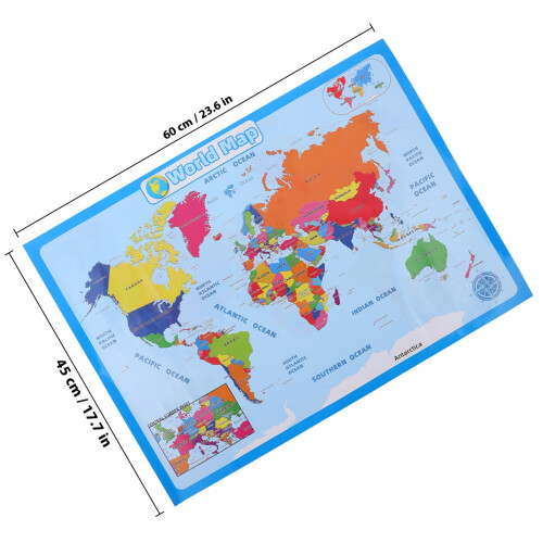 Feuille De Carte Résistante Pour Enfants, Affiche Éducative 1