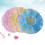 60Pièces Bonnet Jetable Douche Pe Coloré À Pois Protection 2