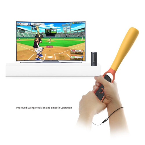 Motion Control Baseball Bat for  2  Sports Accessories for  2 Baseball Bat for  Controllers