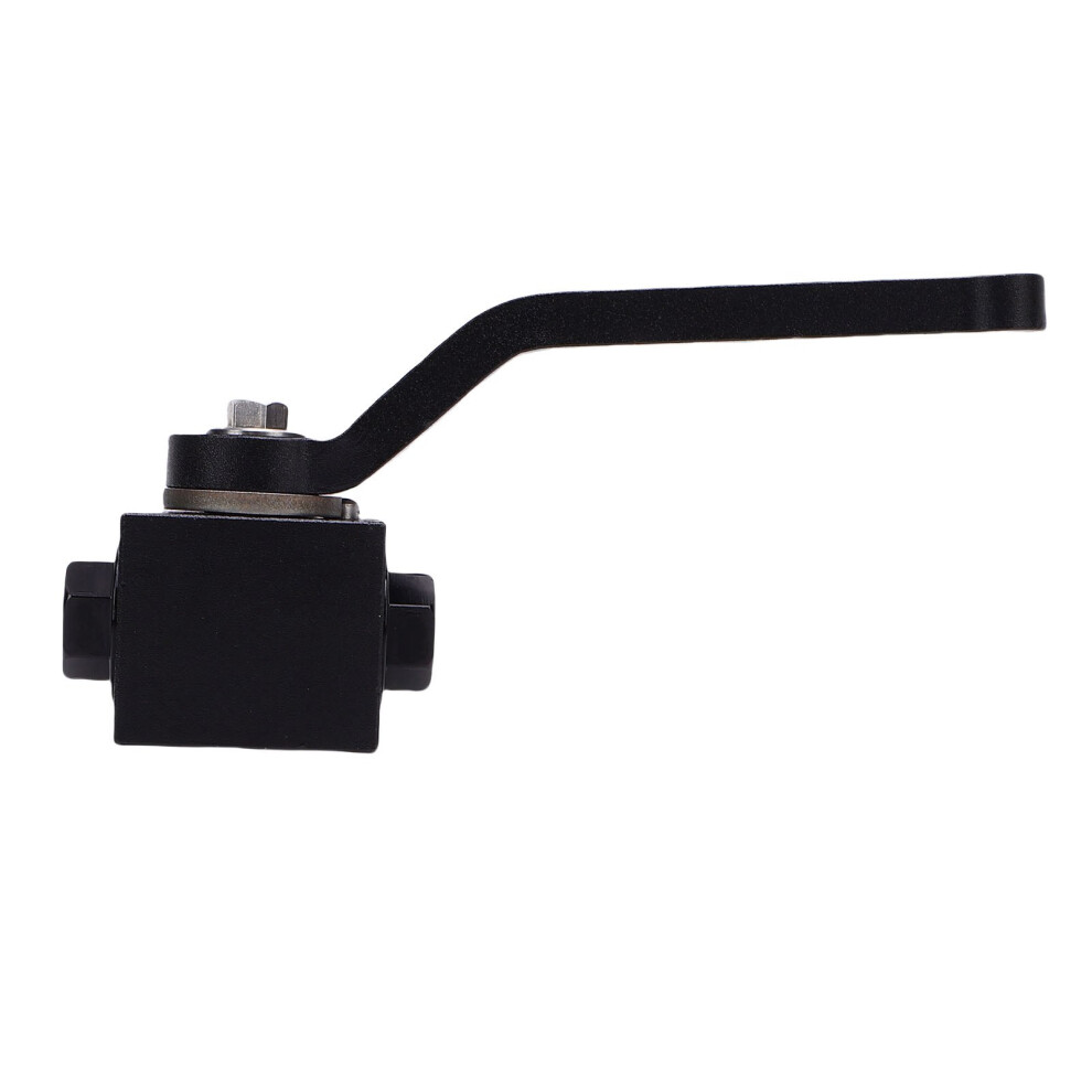 8000 Psi Aluminium Npt Brake Line Lock Shut Off Valve 1/8 Inch Black 8731380536705