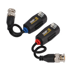 4K 8MP Video Balun Pair for AHD CVI TVI CVBS Cameras, Real Time Transmission and Antistatic Protection