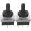 2Stk Schwarzer Auto Boot Kippschalter Plastik Eisen Professionell 4