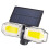 Solarleuchte Für Außen Kunststoff Wandlampe 4
