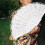 Handmade White Lace Fan Foldable Fan for Decorative Use 6