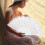 Handmade White Lace Fan Foldable Fan for Decorative Use 9