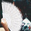 Handmade White Lace Fan Foldable Fan for Decorative Use 10