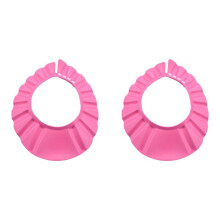 2 PCS Adjustable Soft Baby Kids Child Children Shampoo Bath Shower Wash Hair Waterproof Eye Shield Cap Hat ()